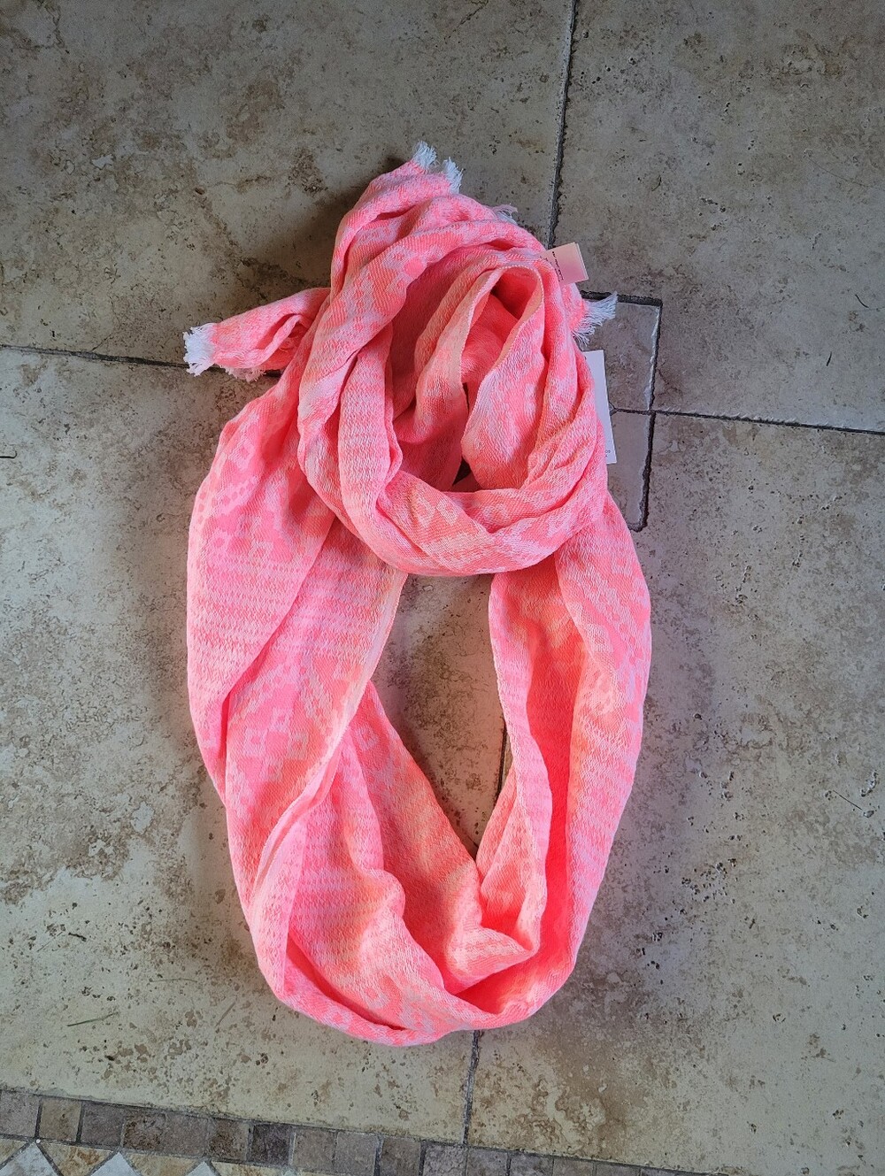 Old Navy Printed Neon Scarf